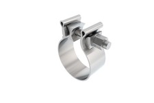 Borla 18325 25 T-304 Stainless Steel Accuseal Single Bolt Band Clamp Borla 18325 25 T-304 Stainless Steel Accuseal Single Bolt Band Clamp