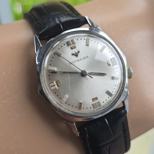 Vintage Wittnauer men's manual wind watch 11WSG2 17Jewels swiss 1960s - Picture 4 of 18
