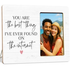 Couple Gifts Picture Frame for Girlfriend Boyfriend, You're the Best Thing I'...