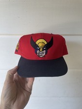 Rare Vintage 1993 Marvel Comics Wolverine American Needle Snapback Hat