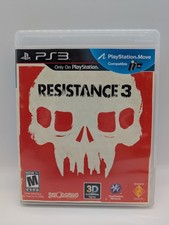 Resistance 3  (Sony PlayStation 3) VERY GOOD, W/MANUAL, PS3, MAIL IT TOMORROW!