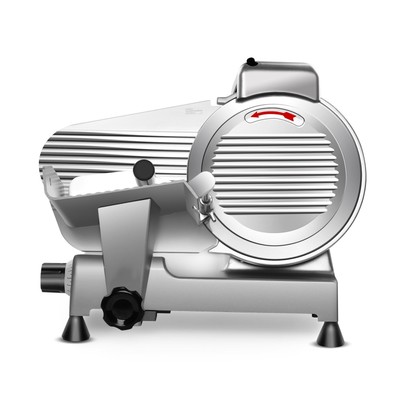 10 inch Commercial Meat Slicer, 240W Frozen & Cheese Slicer, Premium Chromium...