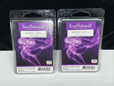 PACK OF 2-ScentSationals Highly Scented MAGIC SPELL Wax Melts Cubes 12 CUBES