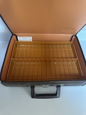 Vintage BMI Brown 30 Cassette Tape Case Storage Holder BMI Beaux Merzon Inc