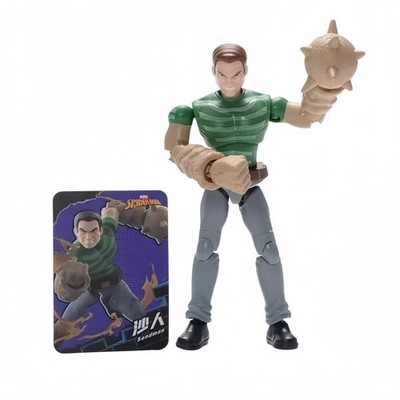 Blokees Marvel Spider-Man Galaxy Version 06 Sandman William Baker Model Kit HOT