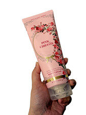 PINK CHIFFON by BATH AND BODY WORKS BODY CREAM, 8 FL OZ FULL SIZE NEW