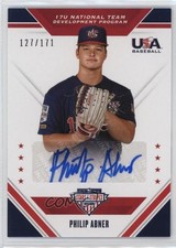 2020 Panini USA Baseball Stars & Stripes /171 Philip Abner #17U-PA Auto 0m5h