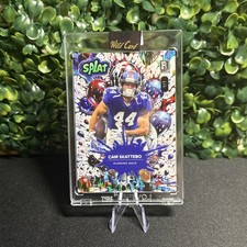 Wildcard SPLAT Cam Skattebo 2025 1/1 Color Match Giants RC🔥