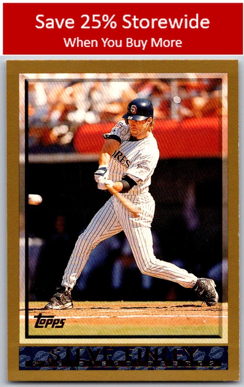 Steve Finley 1998 Topps #330 San Diego Padres