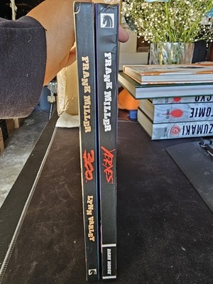 FRANK MILLER'S 300 & XERXES HARDCOVER SET 1st Editions