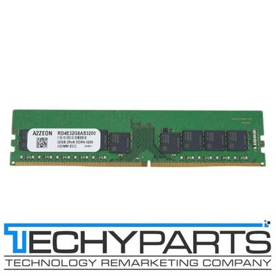 A2ZEON 32GB 2Rx8 DDR4-3200 ECC Unbuffered 1.2V 288-pin EUDIMM RD4E32G8AS3200