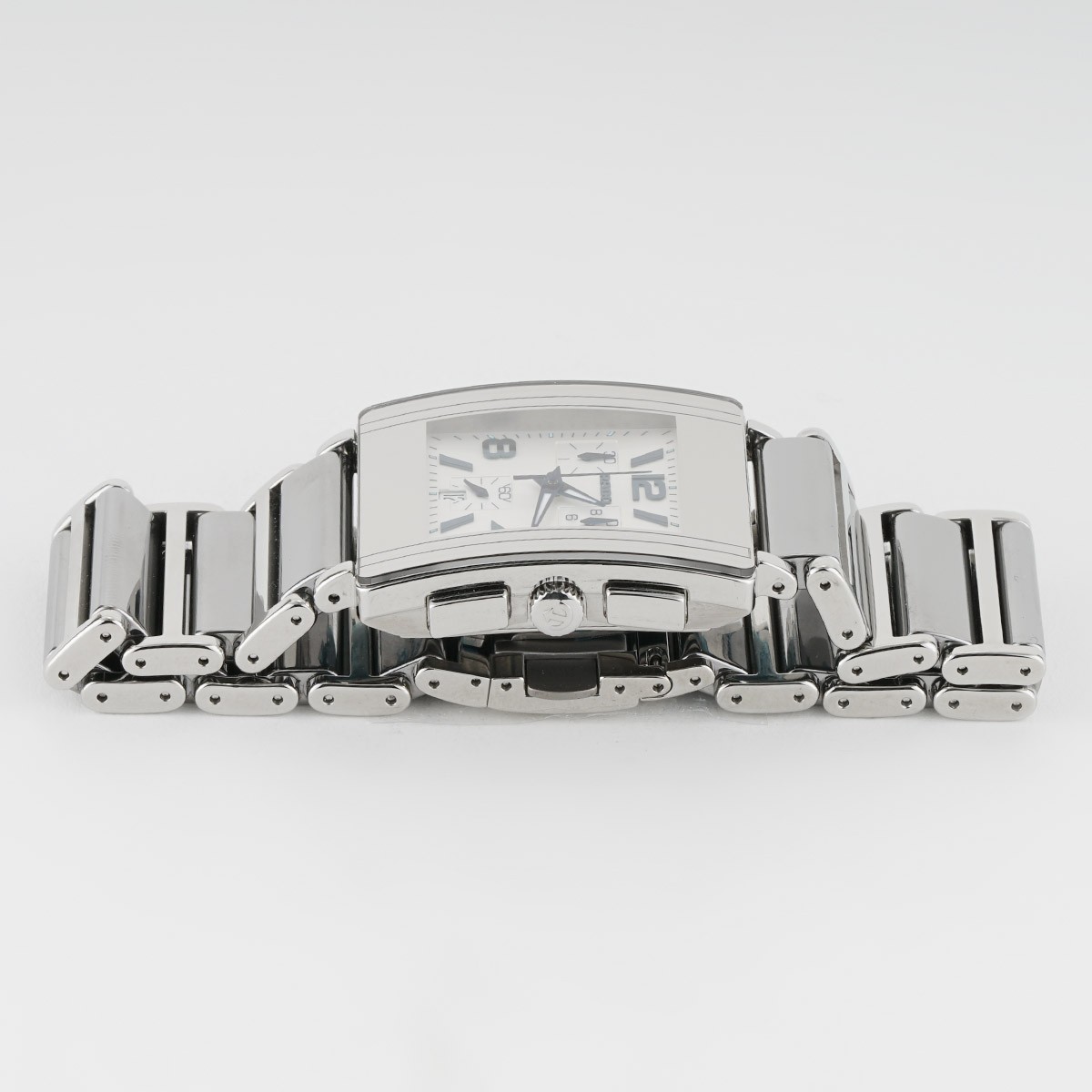 Rado Integral Chronograph Silver Dial Ceramic R20591102 Circa 2013 New Clasp image 4