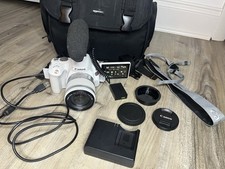 Canon EOS Rebel SL2 24.2 MP Digital Camera - White EF-S 18-55mm W/EXTRAS