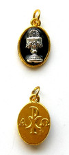 First Communion 5/8" Medal Pendant For Boys