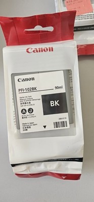 Canon PFI-102BK Starter Tinte black 0895B002 IPF  700 710 720 750  90ml