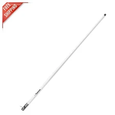 4' VHF Antenna with Brass Ferrule and Reliable Signal Performance