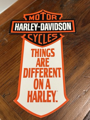 1987 Harley Davidson FXST Softail ''Things Are Different'' Hang Tag