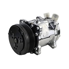 Universal A/C Compressor with 6PK Clutch Serpentine Belt SD 508 5H14 R134A