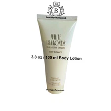 Elizabeth Taylor WHITE DIAMONDS Perfume Moisturizing Body Lotion 3.3oz 100ml New