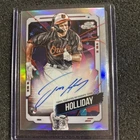 2024 Topps Cosmic Chrome Jackson Holliday RC Silver Refractor Auto Orioles