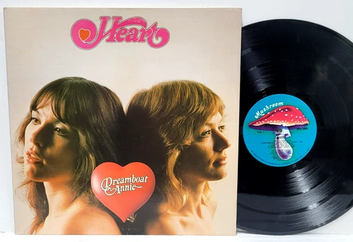 HEART Dreamboat Annie 1975 1st Press LP Mushroom MRS-5005 GATEFOLD Lyrics NM