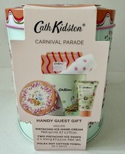 CATH KIDSTON Carnival Parade Pistachio Ice Body Treats Tin Guest Gift Set New