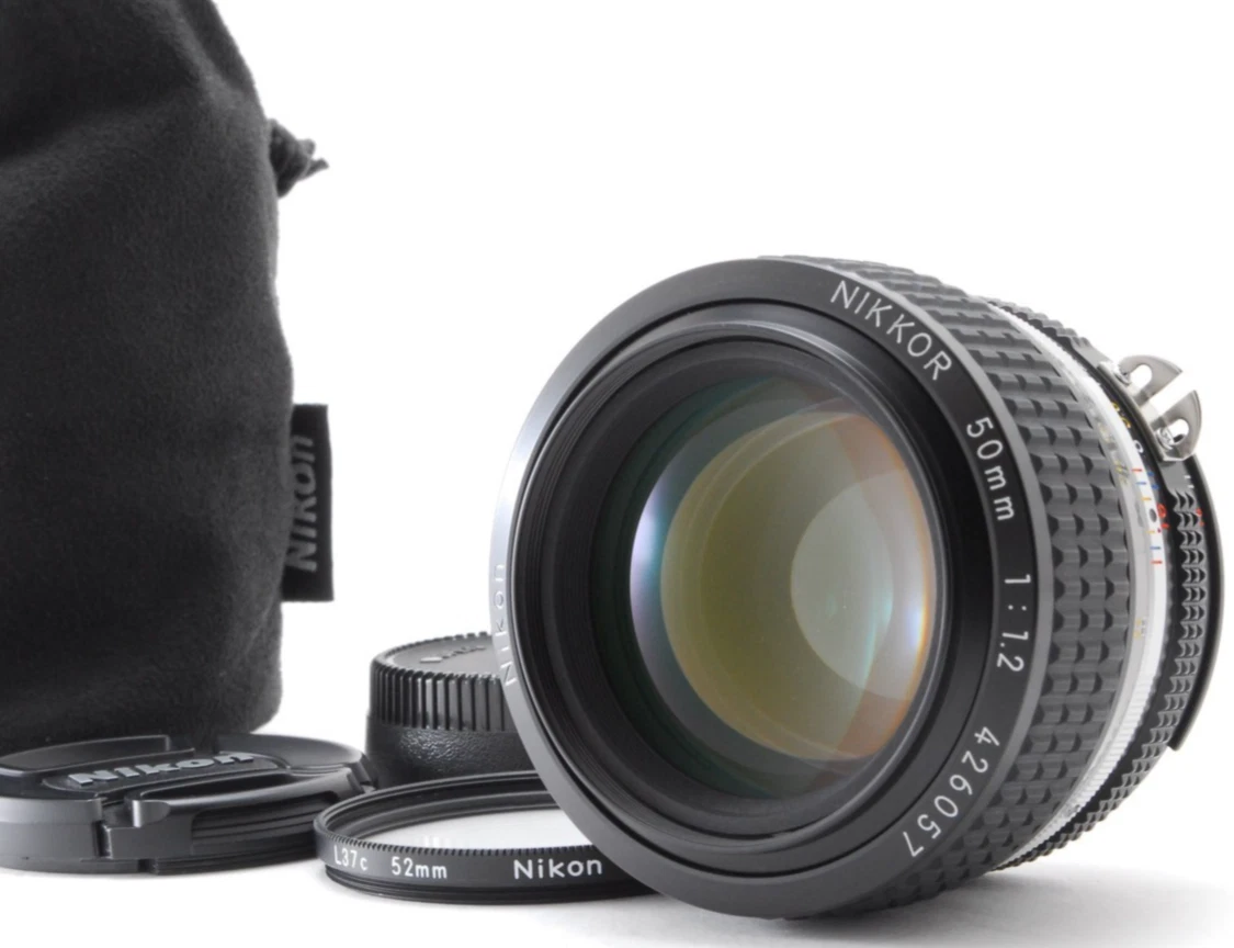 Nikon AI-S 50mm Focal f/1.2 Camera Lenses for sale - eBay
