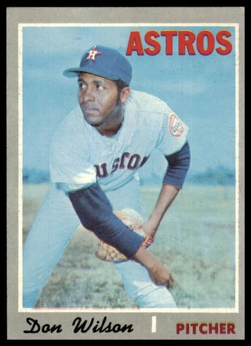 1970 Topps Set Break Don Wilson #515 EM-NrMint Combine Shipping
