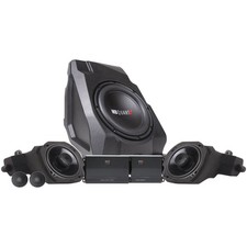 MB Quart 800 Watt Stage 3 Audio System Polaris RZR Pro XP Pro R Turbo R, Black