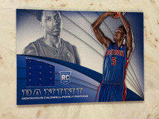 KENTAVIOUS CALDWELL-POPE - 2013 PANINI BASKETBALL EVENT WORN JERSEY ROOKIE CARD. rookie card picture