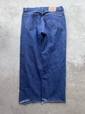 VTG Levis 505 Jeans mens 32x28 Blue Darkwash Premium XX Made in USA 80’s