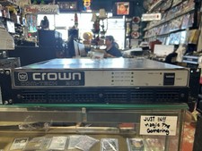 Crown Com-Tech 200 2/Ch Stereo Pro Power Amplifier 100 Watts per channel