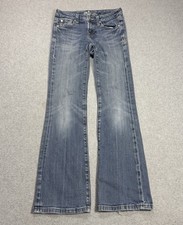 Miss Me Jeans Size 12 24x30 Lowrise Bootcut Embroidered Flap Pockets Denim