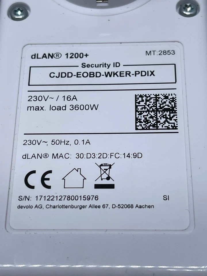 Devolo Adapter Internet dLAN® 1200+ Internet Verbindung - Bild 4 von 4
