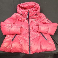 Tommy Hilfiger Sport Women's Hooded Puffer Jacket Electric Magenta Medium