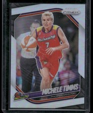 2025 Panini Prizm WNBA Silver Prizms Michele Timms #133