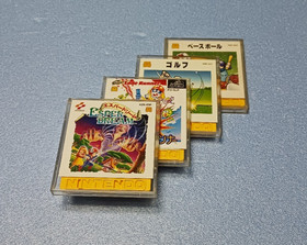 Famicom Disk System Games | Tested | Esper Dream Golf Baseball Lode Runner