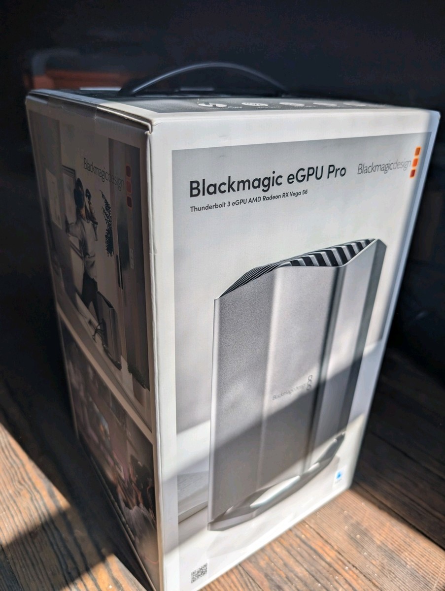 Rx Vega 56 Davinci Egpu Rx Vega Blackmagic Design External Gpu