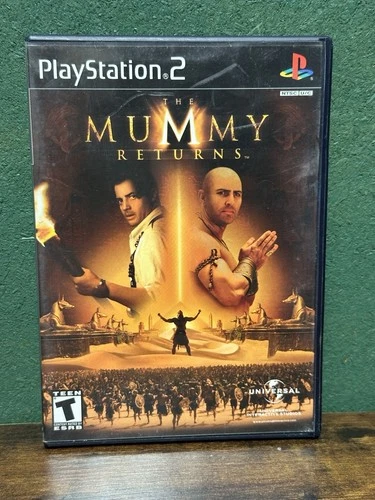 The Mummy Returns PlayStation 2 PS2 Complete w/ Manual Tested