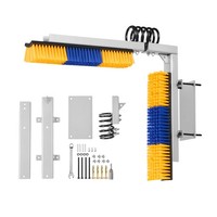Uimoso KratzbüRste 43 Cm ViehbüRste Mit Halterung FüR Rinder Und Nutztiere