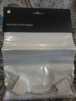 Mini-DVI to VGA Adapter,  M9320G/A - NEW 