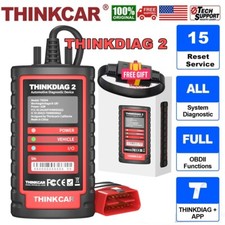 Thinkdiag 2 All System Bluetooth Obd2 Scanner Car Diagnostic Tool Key Ecu Coding