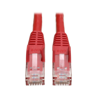 Tripp Lite 5FT RJ45 männlich Cat6 Gigabit Snagless geformt Patch Kabel - rot