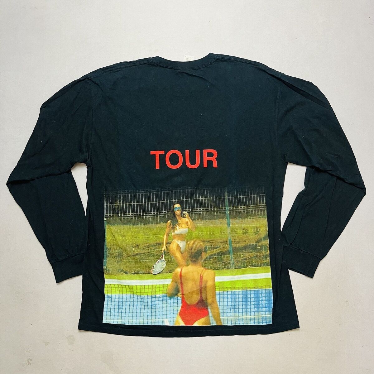 Kanye West Saint Pablo Kim Kardashian Tour Merch Long Sleeve Kanye West Saint Pablo Kim Kardashian Tour Merch Long Sleeve