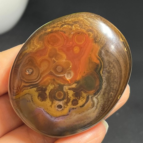 64g rare Natural Gobi silk wrapped agate Madagascar beautiful to watch G1 - Picture 13 of 23
