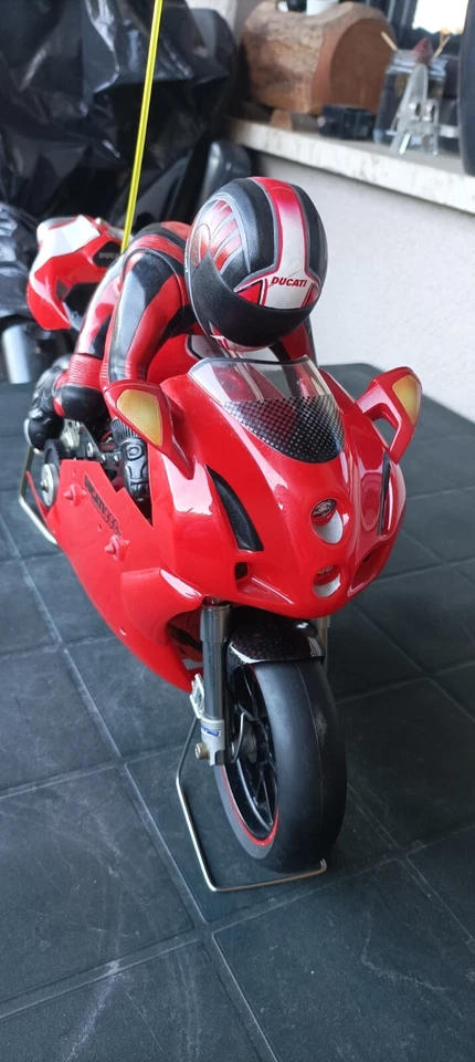 Rare Thunder Tiger Ducati 999r nitro engine 1/5 motorcycle - Immagine 2 di 4