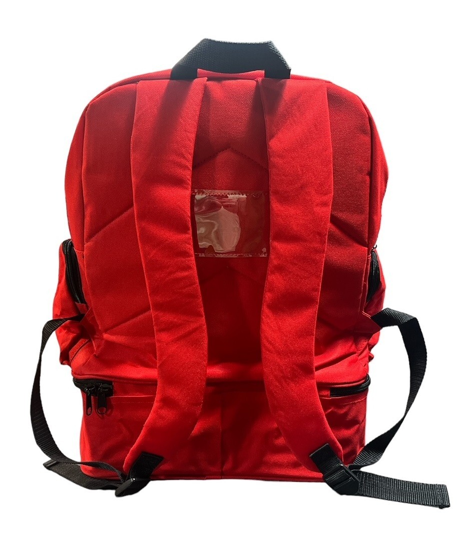 Zaino Tecnico con Portas Ricamo Croce Rossa Italiana CRI Sartoria