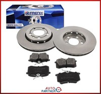 Bremsscheiben BremsbeläGe FüR VW Golf 4 IV Bora Audi A3 TT Hinten Ø256Mm Bremse
