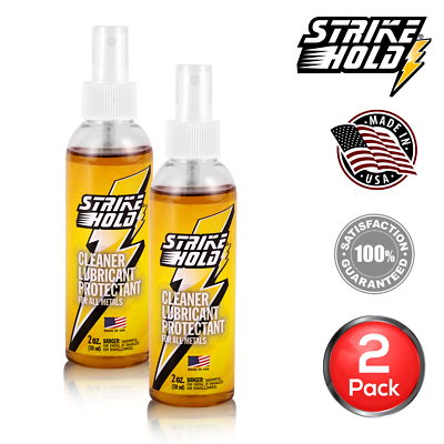 StrikeHold 2oz Gun Oil Lube CLP Gun Cleaner Shotgun Rifle Pistol Gun  Cleaning
