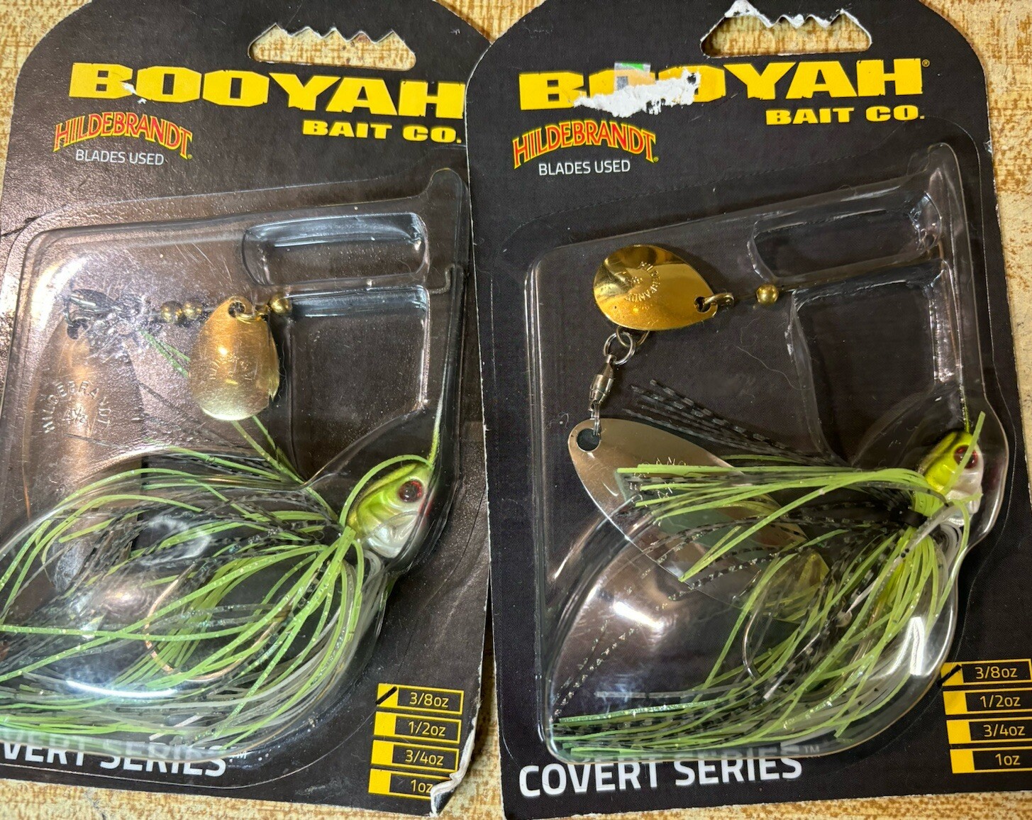 4 Booyah Covert Spinnerbaits 3/8oz.Willowleaf - Image 7